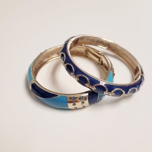 VINTAGE Nordstrom Sequin Bangle Bracelets